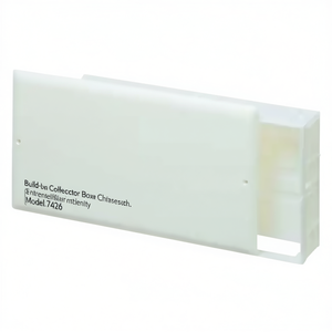 Far Tutto 300x250x80 Boîte de collecte murale encastrée rectangulaire en plastique ABS blanc pour systèmes CVC, modèle 7420 - Product Image 3