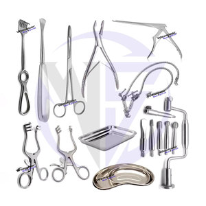 Set di Retrattori Neurochirurgici Cranici <span class=keywords><strong>Leyla</strong></span> di Alta Qualità, 11 Pezzi, Strumenti Manuali in Acciaio Inossidabile, Fornitore Wenquar - Product Image 2