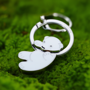 Portachiavi Personalizzati Polar Baby, Gadget Promozionali, Moschettoni Personalizzati - Product Image 3