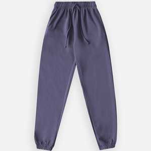 กางเกงขายาวลำลองคุณภาพสูงของผู้ชายกางเกง unisex กางเกงของผู้ชายกางเกงหลวม100% ผ้าฝ้ายขายส่ง - Product Image 1