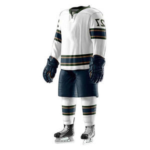 Uniforme de hockey sobre hielo para hombres de la mejor venta, calidad premium con diseño personalizado y nombre del equipo, precio al por mayor impreso OEM - Product Image 4