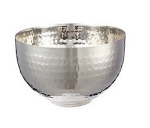Stainless Steel Set of Three With <b>Tray</b> Fruit Bowl Table Top High Quality Best Selling Handmade Metal Set of Three Fruit Bowl - Product Image 5