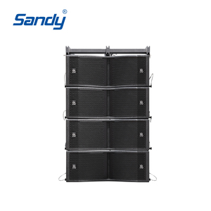 نظام مكبرات صوت ساندي J08M للنوادي الليلية، مكبر صوت خطي مزدوج 8 بوصة مع إطار تعليق، 550 واط/2200 واط، تغطية 110 درجة - Product Image 2