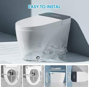 LA MEJOR OFERTA Inodoro Inteligente Automático sin Tanque con Sensor de Pie y Pantalla LED para Baños - Product Image 2