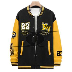 Custom Logo Luxury Blank Varsity <b>Jackets</b> <b>Jacket</b> Men Leather Sleeve Letterman 100% Wool Varsity <b>Jacket</b> for Men - Product Image 1