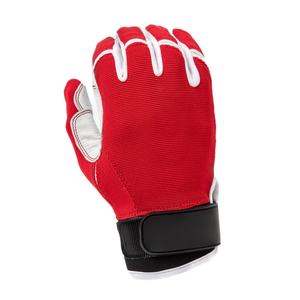 Gants de frappeur de baseball souples et durables pour l'entraînement de la paume en cuir Gants de frappeur de sport robustes - Product Image 5