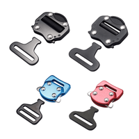 Boucles de ceinture de sécurité réglables en acier au carbone, acier inoxydable et aluminium, tailles grande, moyenne et petite, ajustables, 2/3 points, ajustement universel