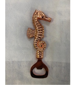 Ouvre-bouteille en métal de conception faite à la main en laiton AK en nickel fini ouvre-bouteille unique pour accents de bar/vaisselle - Product Image 4