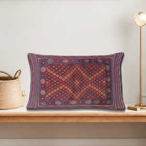 Cojín Decorativo con Estampado de Kilim Turco Vintage, Decoración Única para el Hogar, 8"x8" - 20x20 cm - Product Image 5