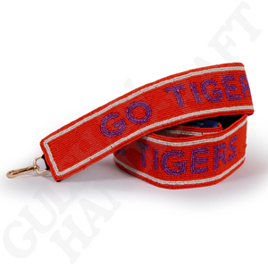 Sangle de remplacement perlée à la main pour sacs à bandoulière élégant broderie artisanat coton tissu sac à main couture - Product Image 4