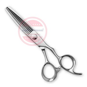 Custom Made Hair Scissors <b>Thinning</b> Stainless Steel Barber Hair Scissors - Product Image 3