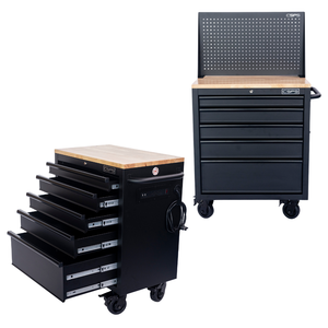 Vente en gros Armoire à outils garage pour mécanicien en acier de 76cm avec 05 tiroirs prise en charge OEM et ODM pour une utilisation en atelier - Product Image 1