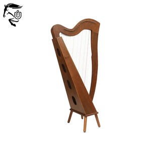 28 <b>Strings</b> New Customized Musical <b>Instrument</b> Wooden Material Made Irish Harp in Different Sizes Made By Unbridleds Industry - Product Image 4