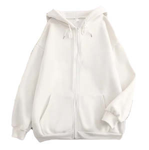 Sudadera de Otoño Invierno para Mujer, 100% Algodón, Felpa, Logotipo Personalizado Impreso, Diseño con Capucha, Impresión Frontal, Anti-Pilling, para Chicas - Product Image 2