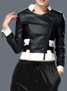 Nouvelle Veste en Cuir Tendance pour Femme, Coupe-Vent, Styles Personnalisés Charlotte Burnt, Veste en Cuir Multiple pour Homme et Femme 2006 - Product Image 6