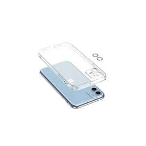 Étui de protection en silicone transparent de qualité supérieure de la série MSRA pour iPhone 12, antichoc, mince, anti-traces de doigts, 14 Plus, 13 Pro Max Pro - Product Image 6