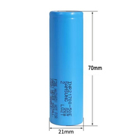 21700 50E 3,6 V 5000mAh 3C Célula de batería recargable de iones de litio para bicicletas eléctricas, scooters, herramientas eléctricas y dispositivos de energía de respaldo