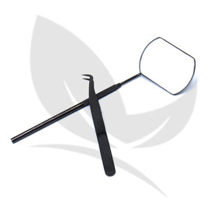 Miroir d'extension de cils OEM sous marque privée, en acier inoxydable, pour vérification des cils, disponible en forme ovale, carrée ou en cœur, pour les techniciennes en extensions de cils - Product Image 6