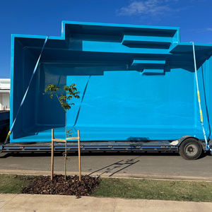 Fabricante de Piscinas de Fibra de Vidrio Personalizadas, Piscinas Modulares de Gran Tamaño para Jardín Familiar, Piscinas Enterradas de Fibra de Vidrio para Adultos, Piscinas Exteriores - Product Image 3