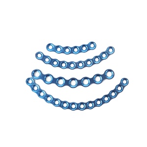 Maxiloface fiksasi <span class=keywords><strong>Internal</strong></span> Mandible pelat pengunci rekonstruksi Ti plat instrumen bedah