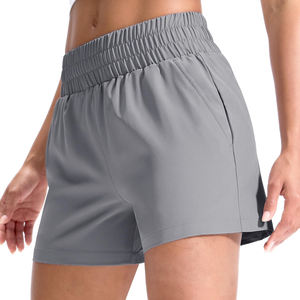 Nuevo diseño de tendencia de las mujeres de fitness corto superventas telas duraderas gimnasio usar pantalones cortos cómodos para las mujeres con en la tarifa barata - Product Image 6