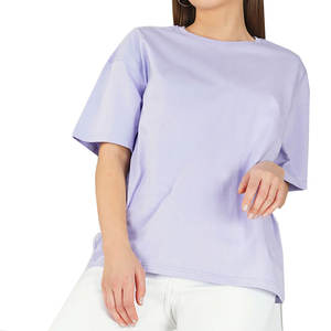 T-shirt de poids lourd pour femmes T-shirt ample surdimensionné T-shirts graphiques personnalisés T-shirt de haute qualité pour femmes - Product Image 4