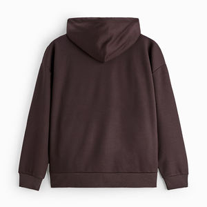 Vente en gros de pull-over de couleur unie à capuche pour automne et hiver pour hommes - Product Image 2