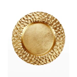 Assiette de présentation de luxe en acier inoxydable, taille personnalisée, vaisselle en métal gravée, écologique, pour mariage/événement, 100 pièces - Product Image 6