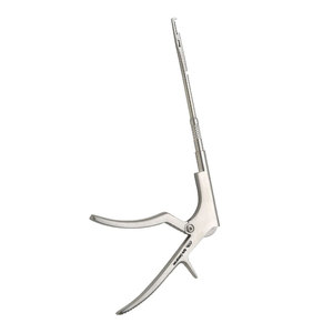 Kerrison 360 grados de rotación Manual de acero inoxidable quirúrgico Rongeur 2mm mordida CE certificado columna vertebral Neuro procedimientos ortopédicos - Product Image 3