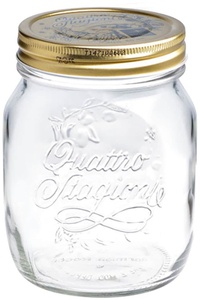 Barattolo Quattro Stagioni avec capsule Cm. 9,5x22,5 H Cl.100 - Product Image 1