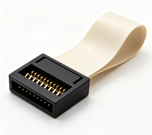 ชุดสายเคเบิล SFSDT-50-28-G-55.00-D-NDX 50 ตำแหน่ง 28 AWG สายเชื่อมต่อความเร็วสูง - Product Image 3