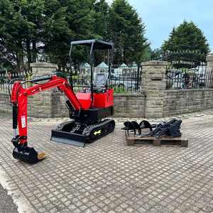 Mini-excavatrice JPC HT12 avec moteur Changchai, pompe, moteur 8500W, capacité de la benne de 0,03m³, poids de la machine de 1020kg - Neuve, jamais utilisée - Product Image 1