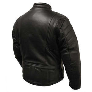 Kivotech personalizado de alta calidad Bikers chaquetas de montar al por mayor personalizado chaqueta de cuero de moto para los hombres 100% de cuero - Product Image 5
