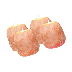 หิมาลายันเทียนหอมหินเกลือหอมระเหยหรูหราเป็นมิตรกับสิ่งแวดล้อมดอกไม้แกะสลักตกแต่งขายส่งเทียนหอม - Product Image 3