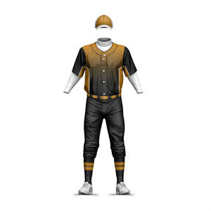 Uniforme de béisbol recién llegado de alta calidad por encargo béisbol y softbol desgaste 100% poliéster uniforme de béisbol Kit - Product Image 3