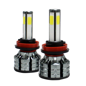 8000LM <span class=keywords><strong>4</strong></span> Side COB C6 X3 50 Wát 9005 9006 H11 H7 <span class=keywords><strong>H4</strong></span> xe Led Đèn Pha bóng đèn - Product Image 6