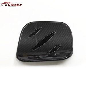 Accessoires de voiture en ABS aspect carbone, décoration, kits de carrosserie, couvercle de réservoir d'essence pour <span class=keywords><strong>Toyota</strong></span> <span class=keywords><strong>CHR</strong></span> <span class=keywords><strong>GR</strong></span> <span class=keywords><strong>Sport</strong></span> AX10 AX50 2018-2022 - Product Image 2