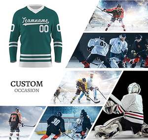 Le plus populaire concevez votre propre logo uniforme de hockey sur glace grande taille pour adulte - Product Image 1