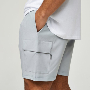Customizable Men's Summer Jogging Suit Breathable Two-Piece 100% Cotton <b>Knitted</b> Shorts and T-shirt <b>Set</b> High Quality - Product Image 5