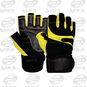 OEM al por mayor de alta calidad guantes deportivos de cuero para levantamiento de pesas gimnasio entrenamiento guantes de fitness para uso al aire libre - Product Image 6