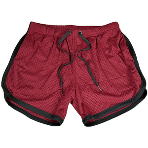 OEM Custom Embroidered Men's Gym Shorts 2025 Breathable Mesh Fitness and Sportswear - Product Image 3
