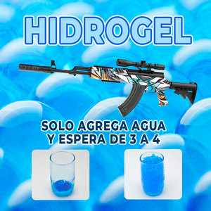 Fucile Automatico M416 con Lanciatore di Idrogel e Mirino Telescopico in Plastica Resistente - Product Image 3