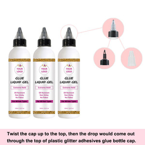 Wholesale Liquid Clear Wig <b>Adhesive</b> Hair Lace Glue Gel Custom Logo with Low MOQ - Product Image 3