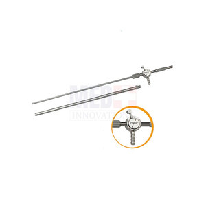 Stainless Steel Manual Suction Irrigation Cannula for <b>Laparoscopic</b> Surgery in 5mm and 10mm Sizes - Product Image 5