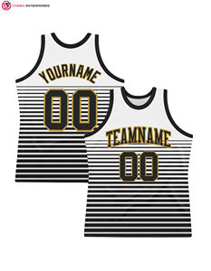 Vente en gros en usine d'uniformes de basket-ball personnalisés de haute qualité maillot de basket-ball respirant en maille vêtements courts OEM ODM sublimation - Product Image 4