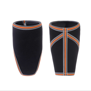 Venta al por mayor 7MM Gimnasio Deportes Levantamiento de pesas Neopreno Rodilleras Alta Elasticidad Ajustable Pad Protector OEM/ODM - Product Image 5