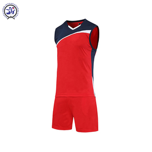 Nouvelle arrivée pas cher prix 2024 haute qualité dernière conception Polyester matériel Sports de plein air porter uniforme de volley-ball - Product Image 2