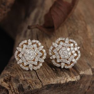 Pendientes de Diamantes Azules Reales Cultivados en Laboratorio, con Incrustaciones de Diamantes, Plata de Ley 925, Certificados por IGI, Diseño Elegante para Fiestas - Product Image 3
