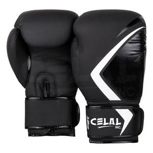 Gants d'entraînement de boxe professionnels sur mesure en cuir PU, gants de boxe de combat gagnant - Product Image 1