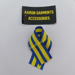Medal Award <b>Ribbon</b> Double Face Grosgrain Solid Color Eco-Friendly 100% Polyester Moire Effect Customized Colors Size 36mm Width - Product Image 4